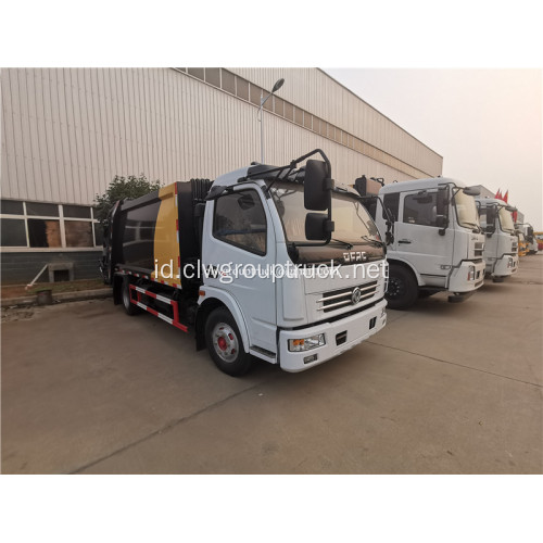 Truk kompresi sampah Dongfeng 6cbm